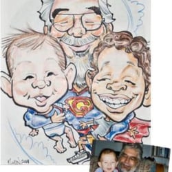 PartyArty - Caricature by Ryan Foerster, Party Pros.