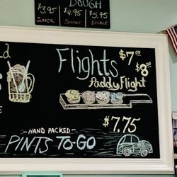 PaddyShack Ice Cream - Flight!!!!!