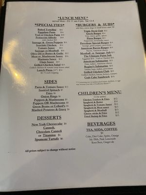 Regino's Italian Restaurant by null