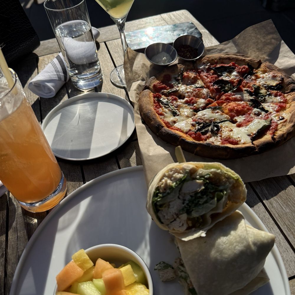 The Ranch at Laguna Beach - Flat bread and chicken ceaser wrap - Resorts Near Me - Laguna Beach, California The Ranch at Laguna Beach - Flat bread and chicken ceaser wrap - Resorts Near Me - Laguna Beach, California