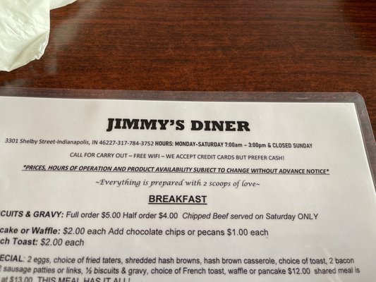 Jimmy's Diner by null