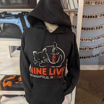 Nine Lives Cat Cafe - Cat cafe hoodie - Coffee & Tea Near Me - Indianapolis, Indiana Nine Lives Cat Cafe - Cat cafe hoodie - Coffee & Tea Near Me - Indianapolis, Indiana