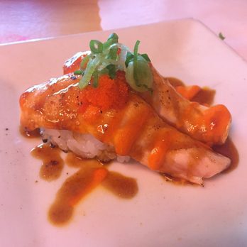 Kim's Sushi - Seared salmon sushi - Sushi Bars Near Me - West Orange, New Jersey Kim's Sushi - Seared salmon sushi - Sushi Bars Near Me - West Orange, New Jersey