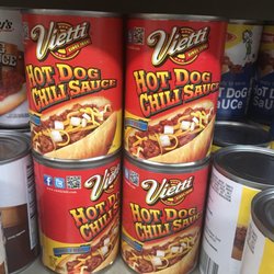 Sloan's of Vonore - They have plenty of Hot Dog Chili Sauce .