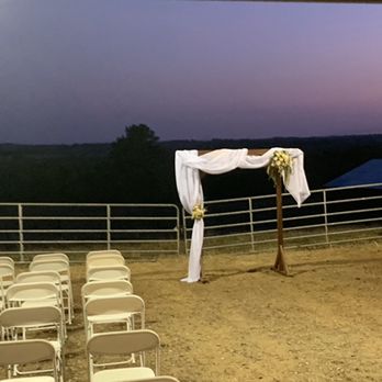 Mountain Valley Artisan Barn - Pavilion at sunset. - Venues & Event Spaces Near Me - Axton, Virginia