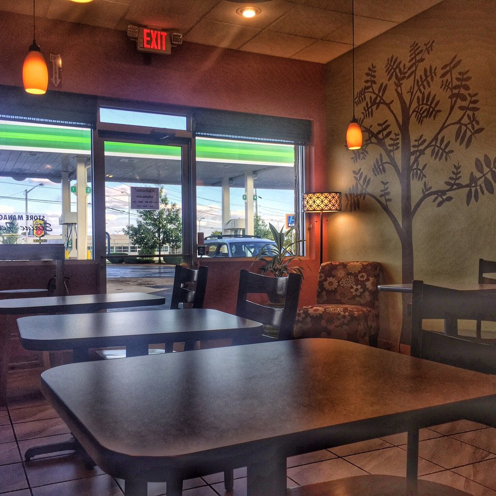 JJ Java - Seating for about 15 people inside! - Coffee & Tea Near Me - Huntington, Indiana