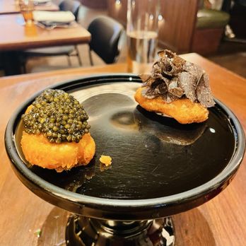 Coqodaq - Nuggets with caviar and truffle - Korean Near Me - New York, New York Coqodaq - Nuggets with caviar and truffle - Korean Near Me - New York, New York