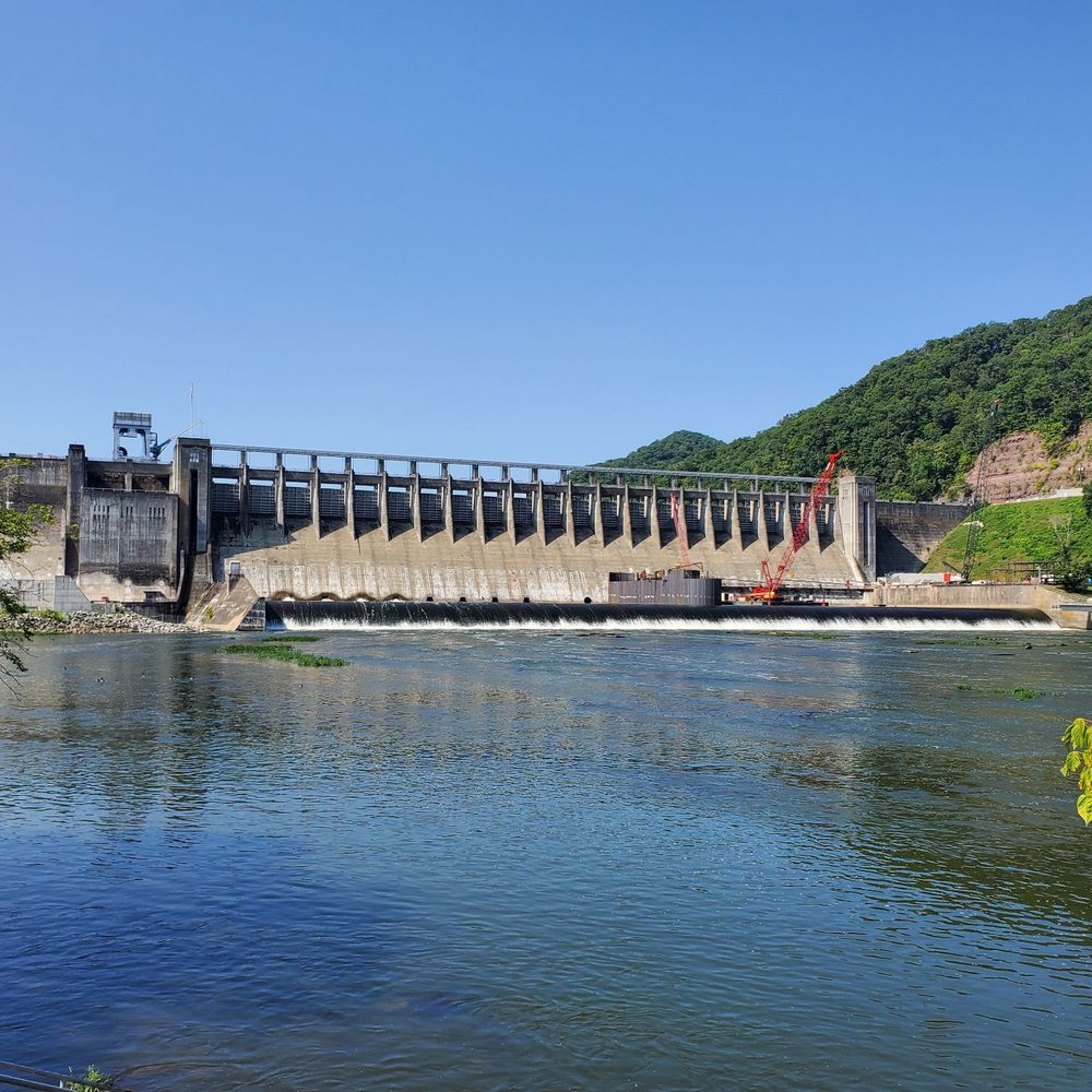 Bluestone Dam - Bluestone Dam. Being renovated. - Landmarks & Historical Buildings Near Me - Hinton, West Virginia Bluestone Dam - Bluestone Dam. Being renovated. - Landmarks & Historical Buildings Near Me - Hinton, West Virginia