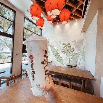 Meet Fresh - Jin Xuan Oolong Milk Tea with Melon Jelly ($6.27) - Desserts Near Me - Santa Clara, California Meet Fresh - Jin Xuan Oolong Milk Tea with Melon Jelly ($6.27) - Desserts Near Me - Santa Clara, California