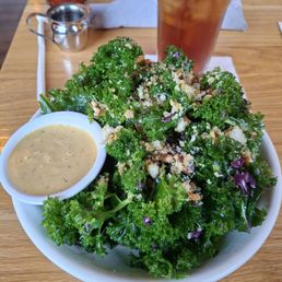 Kale salad absolutely fresh beautiful and delicious. Annette was exceptional with service. Kale salad absolutely fresh beautiful and delicious. Annette was exceptional with service.