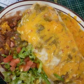 Copper Canyon Cafe - Breakfast burrito... huge and yummy! - Mexican Near Me - Albuquerque, New Mexico
