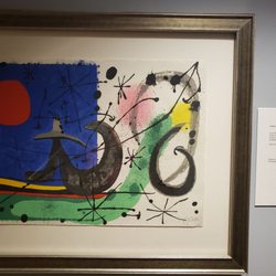 Oglethorpe University Museum of Art - A Joan Miro piece. Just lovely.