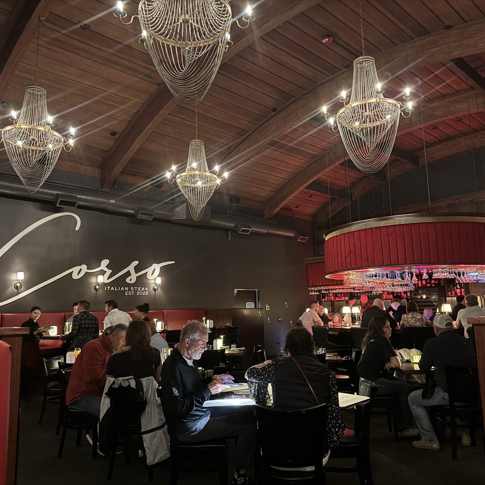 Corso Italian Steak - Bar Dining Room - Steakhouses Near Me - Boise, Idaho