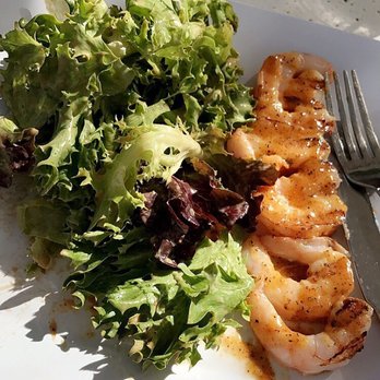 U-Tiki Beach - Grilled shrimp kids meal, substituted salad instead of the fries. - Seafood Near Me - Jupiter, Florida U-Tiki Beach - Grilled shrimp kids meal, substituted salad instead of the fries. - Seafood Near Me - Jupiter, Florida