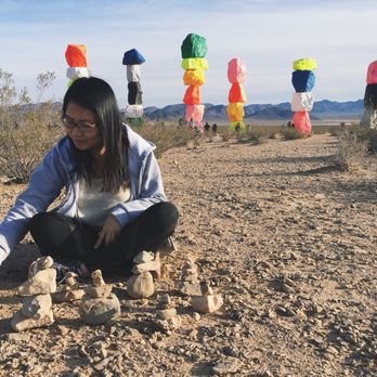 Seven Magic Mountains - Public Art Near Me - Las Vegas, Nevada Seven Magic Mountains - Public Art Near Me - Las Vegas, Nevada