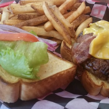 The Burger Shack - Chantilly - Turkey burger with American cheese and bacon on Texas Toast. NOMNOMNOM - Hot Dogs Near Me - Chantilly, Virginia The Burger Shack - Chantilly - Turkey burger with American cheese and bacon on Texas Toast. NOMNOMNOM - Hot Dogs Near Me - Chantilly, Virginia