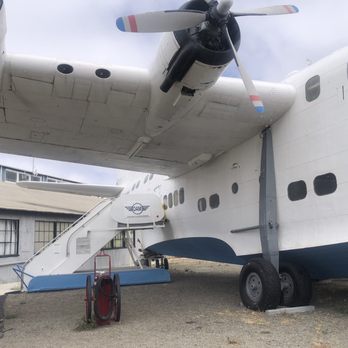 Oakland Aviation Museum - Seaplane that requires an extra ticket to enter - Museums Near Me - Oakland, California