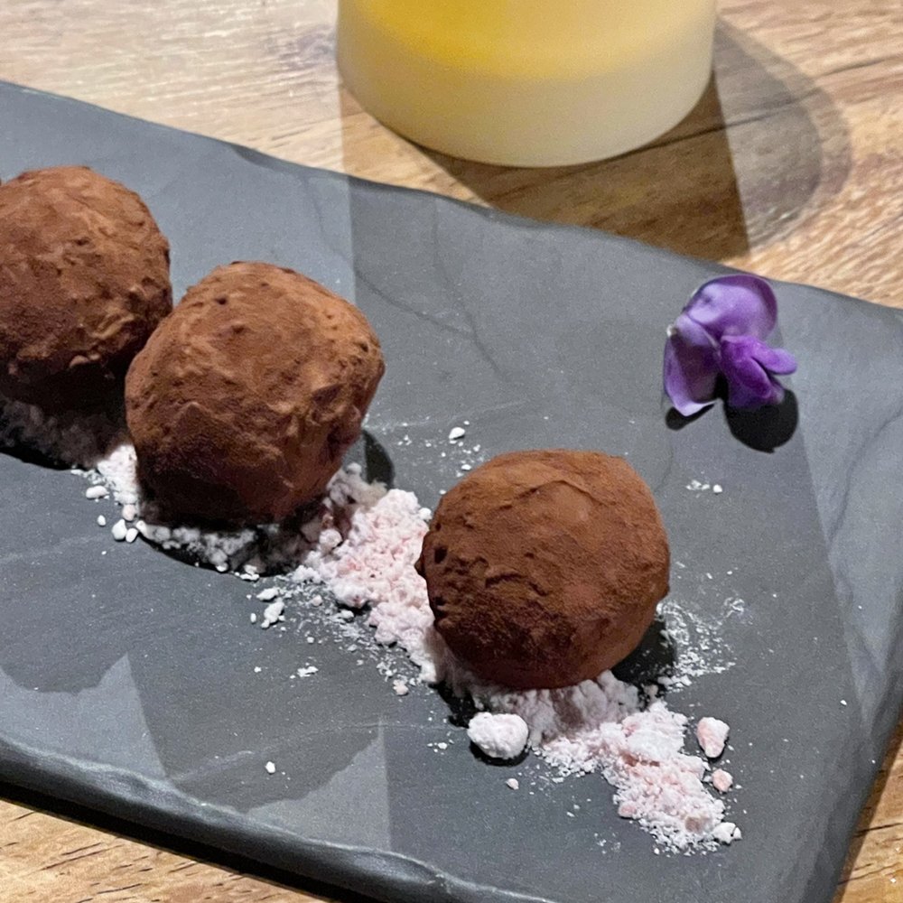 Vela - Truffles at the end of meal - Italian Near Me - Cabo San Lucas, BCS