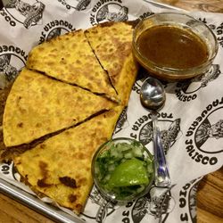Taqueria Jalisco Restaurant - Mega quesabirria is delicious, but i wish they used crispy corn tortillas (instead of soft flour)