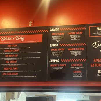 Warios Beef and Pork - Menu - Cheesesteaks Near Me - Columbus, Ohio Warios Beef and Pork - Menu - Cheesesteaks Near Me - Columbus, Ohio