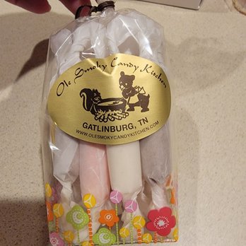 Ole Smoky Candy Kitchen - Gift bag of hand pulled taffy - Candy Stores Near Me - Gatlinburg, Tennessee Ole Smoky Candy Kitchen - Gift bag of hand pulled taffy - Candy Stores Near Me - Gatlinburg, Tennessee
