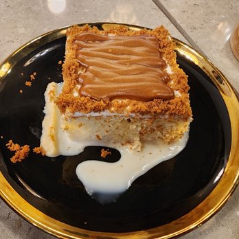 Sana’a Cafe - Biscoff Milk Cake - tasted like tres leches - sooo good - Coffee & Tea Near Me - Los Angeles, California Sana’a Cafe - Biscoff Milk Cake - tasted like tres leches - sooo good - Coffee & Tea Near Me - Los Angeles, California