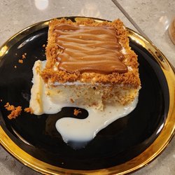 Sana’a Cafe - Biscoff Milk Cake - tasted like tres leches - sooo good