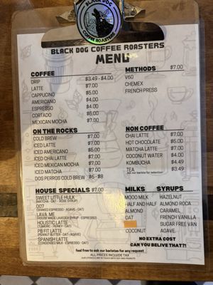 Menu photo 7 Black Dog Coffee Roasters Long Beach, CA