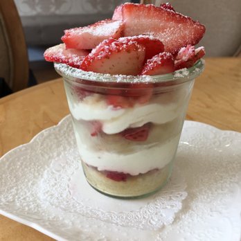 Prince Tea House - Strawberry shortcake parfait - Desserts Near Me - Brooklyn, New York Prince Tea House - Strawberry shortcake parfait - Desserts Near Me - Brooklyn, New York