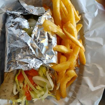 2N1 Salad Bar and Grill - Gyro and fries - Salad Near Me - Austin, Texas