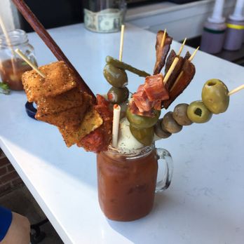 Hash Kitchen Arcadia - Build-A-Bloody Mary. I challenge someone to out-do me on my creation, I double dare you!! - Breakfast & Brunch Near Me - Phoenix, Arizona Hash Kitchen Arcadia - Build-A-Bloody Mary. I challenge someone to out-do me on my creation, I double dare you!! - Breakfast & Brunch Near Me - Phoenix, Arizona