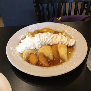 Main Stop on the Ave - Peach Crepes - American Near Me - Yakima, Washington Main Stop on the Ave - Peach Crepes - American Near Me - Yakima, Washington