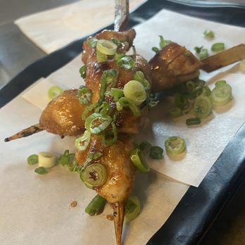 Okini Asian Cuisine - Chicken Thigh Green Onion Skewer - Ramen Near Me - Cincinnati, Ohio Okini Asian Cuisine - Chicken Thigh Green Onion Skewer - Ramen Near Me - Cincinnati, Ohio