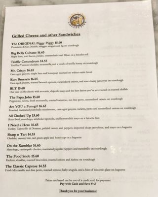 Menu photo 1 The Bier and Cheese Collective Astoria, NY Menu photo 1 The Bier and Cheese Collective Astoria, NY