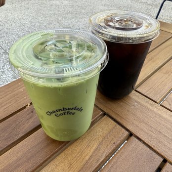 Chamberlain Coffee - Strawberry Matcha + Cold Brew - Coffee & Tea Near Me - Los Angeles, California