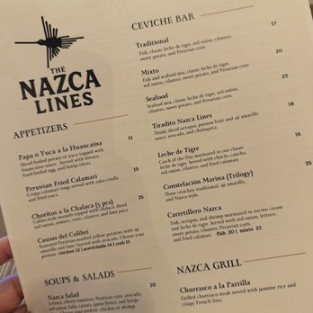 The Nazca Lines - Peruvian Near Me - Longwood, Florida