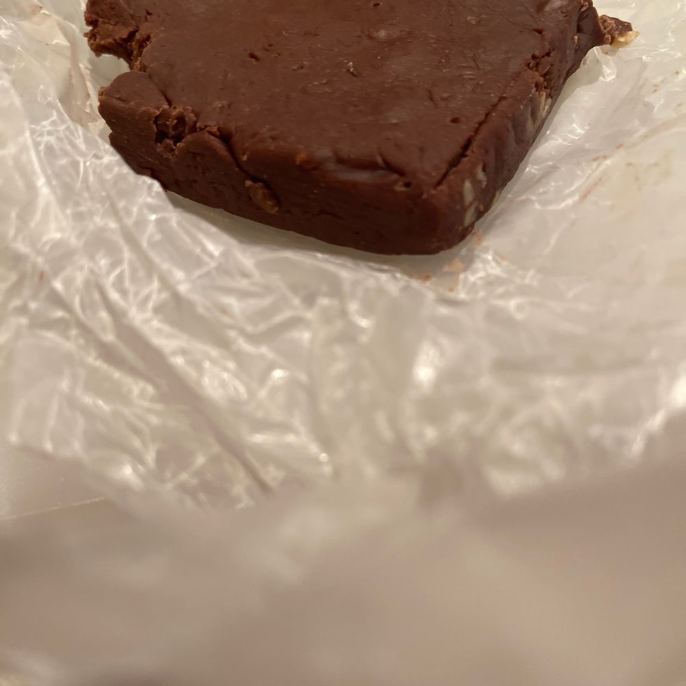 McJak Candy Co - The last of my bar of fudge. It's incredibly good. - Candy Stores Near Me - Medina, Ohio McJak Candy Co - The last of my bar of fudge. It's incredibly good. - Candy Stores Near Me - Medina, Ohio