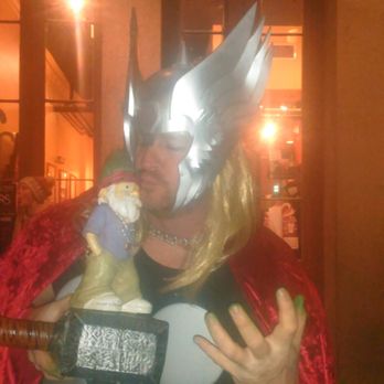 Krewe de Jeanne d'Arc - Thor. Not in the parade but one watching the parade. - Local Flavor Near Me - New Orleans, Louisiana