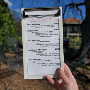 Bent Creek Winery - March 2021 tasting menu - Wineries Near Me - Livermore, California Bent Creek Winery - March 2021 tasting menu - Wineries Near Me - Livermore, California