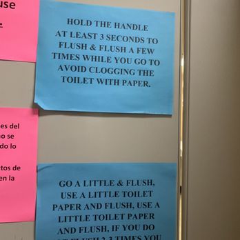 The Gym - so many instructions just to flush, like just fix the toilet - Gyms Near Me - Sacramento, California The Gym - so many instructions just to flush, like just fix the toilet - Gyms Near Me - Sacramento, California