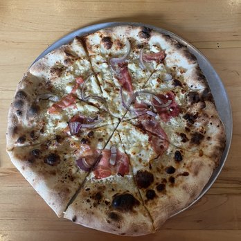 Thirsty Souls Community Brewing - Goat Cheese, Prosciutto, and red onion - New American Near Me - Mount Airy, North Carolina Thirsty Souls Community Brewing - Goat Cheese, Prosciutto, and red onion - New American Near Me - Mount Airy, North Carolina