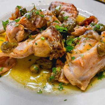 La Cantina di Spello - Coniglio con capperi e limone - Italian Near Me - Spello, PG La Cantina di Spello - Coniglio con capperi e limone - Italian Near Me - Spello, PG