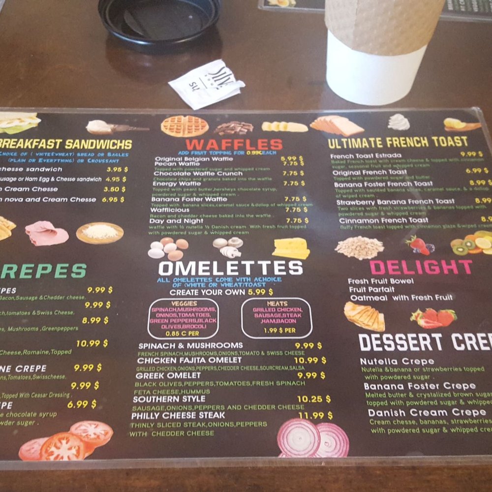 7th Ave Cafe - Menu - Coffee & Tea Near Me - Myrtle Beach, South Carolina