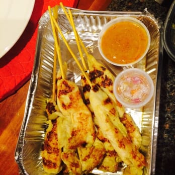 Similan Thai Bistro - Chicken satay--- very good! - Thai Near Me - Clinton, Massachusetts