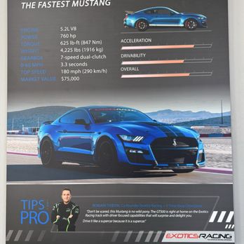 Exotics Racing - Info on the car - Racing Experience Near Me - LAS VEGAS NV, Nevada