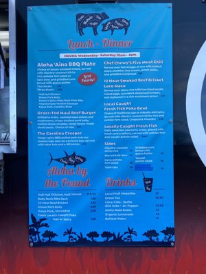 Menu photo 2 Aloha 'Aina BBQ and Catering Haiku, HI Menu photo 2 Aloha 'Aina BBQ and Catering Haiku, HI
