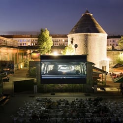 Freiluftkino Insel im Cassiopeia