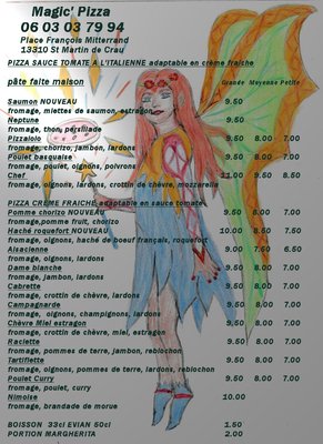 Menu photo 1 Magic' Pizza St Martin de Crau, 13 Menu photo 1 Magic' Pizza St Martin de Crau, 13