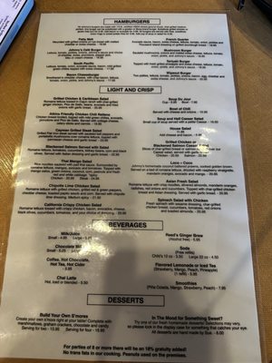 Menu photo 1 Johnny Ocean's Grille Eugene, OR