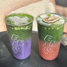 Ube matcha & guava matcha Ube matcha & guava matcha